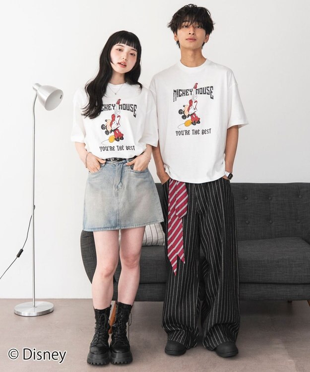 WEGO 【ディスニー/マーベル/スター・ウォーズ/ユニセックス着用ITEM/SMLサイズ展開】キャラクターズグラフィックT2（SS） 柄10
