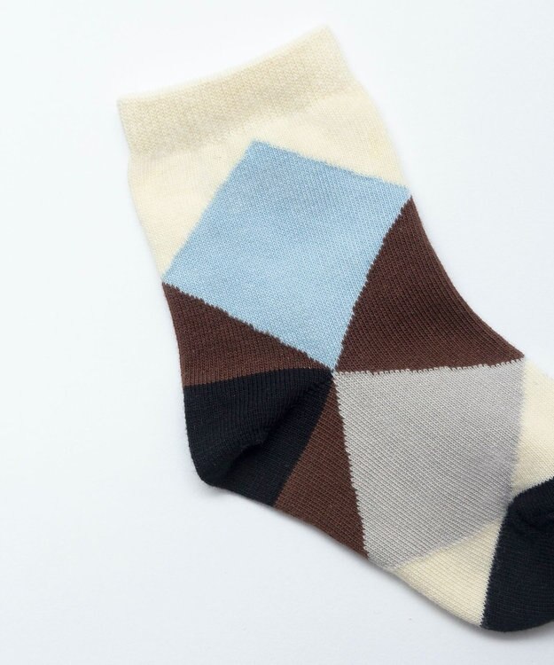 TRICOTE ARGYLE SOCKS (KIDS) / アーガイル キッズソックス (KIDS) 05BOY