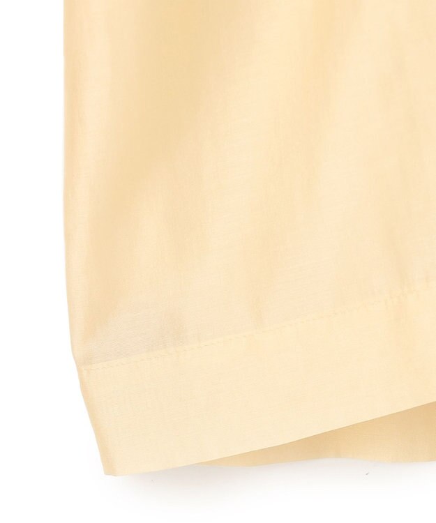 UNFILO シアーオーバーシャツ ライトイエロー