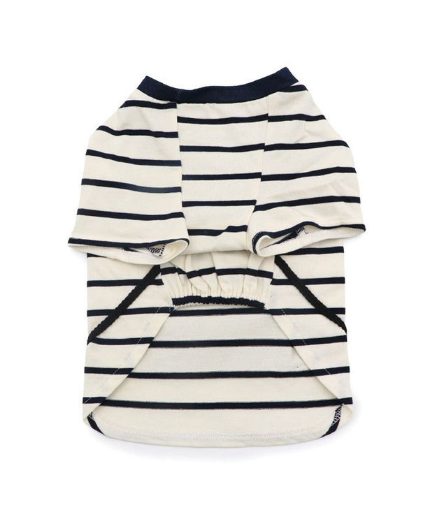 PET PARADISE Lee ナップサック付き Ｔシャツ 中型犬 大型犬 ホワイト×ブラック