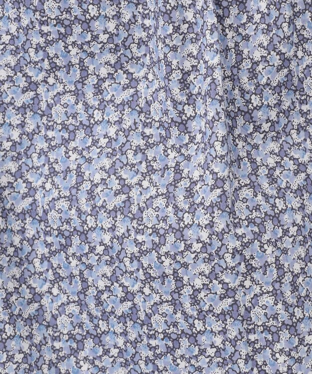 J.PRESS LADIES S 【洗える】LIBERTY Pepper&Coward スタンドカラー ブラウス ネイビー系5