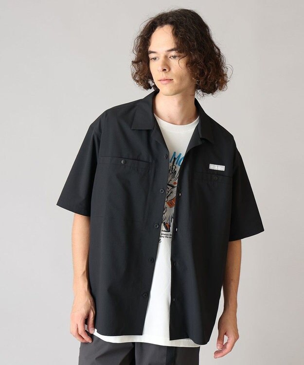 Columbia Columbia/ クリスタルロックショートスリーブシャツ /コロンビア Black
