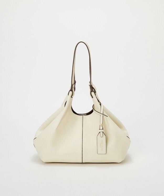 TOPKAPI 【TREASURE TOPKAPI】ソフトレザー センターステッチ 2way トートバッグ オフ