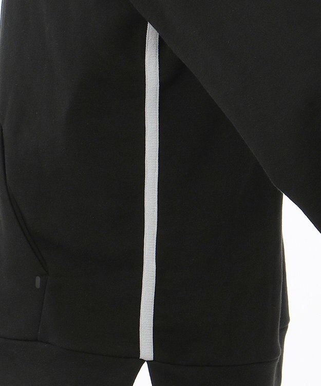 23区GOLF 【MEN】【23Fondation/WEB&一部店舗限定】ライト裏毛 スウェットプルオーバー ブラック系