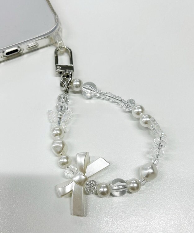 WEGO ビーズフープキーホルダーD 柄2