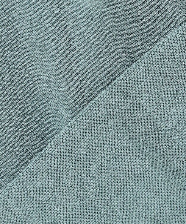 uncrave シアーニット ノースリーブベスト アッシュブルー