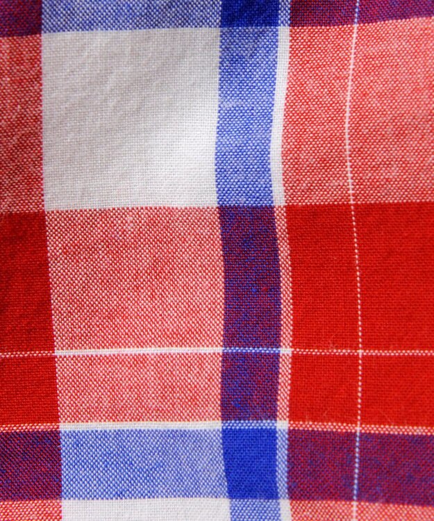 MIKI HOUSE HOT BISCUITS 【70-90cm】 イカリマークワッペンつき ベビーブルマ 赤×白