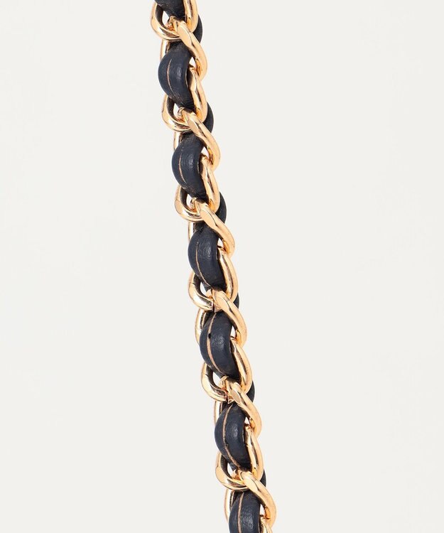 23区 GIOLICAツイード チェーンショルダーバッグ レッドミックス