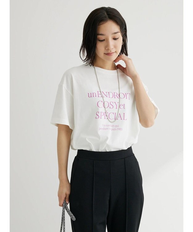 Green Parks ガーリーロゴボックスＴシャツ