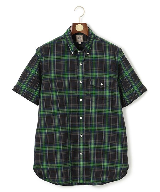 J.PRESS MEN インドマドラスチェックシャツ ネイビー系3