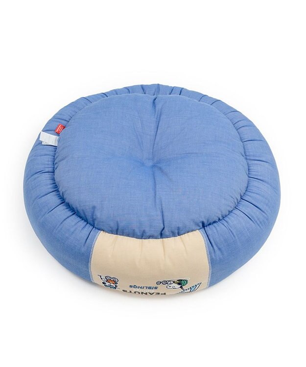 PET PARADISE スヌーピー クール 丸カドラー 《サマーバケーション柄》 Ｍ ホワイト×ブルー