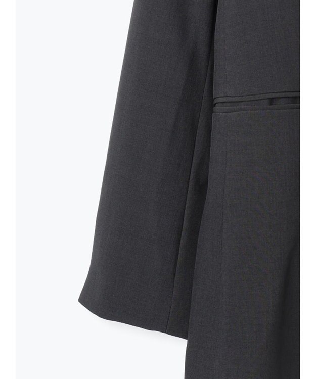 Te chichi ダブルブレストジャケット(セットアップ可)《2025Autumn catalog vol.2 item》 チャコールグレー