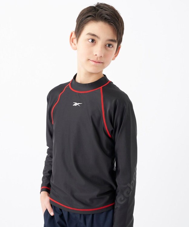 OP／FILA 【Reebok】長袖ラッシュガード ブラック