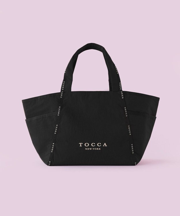 TOCCA 【WEB＆一部店舗限定】【撥水】PISCINA TOTE M トートバッグ M ブラック系