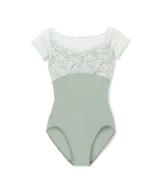 Chacott 【MAY NAGAHISA】キャップスリーブレオタード シーグリーン