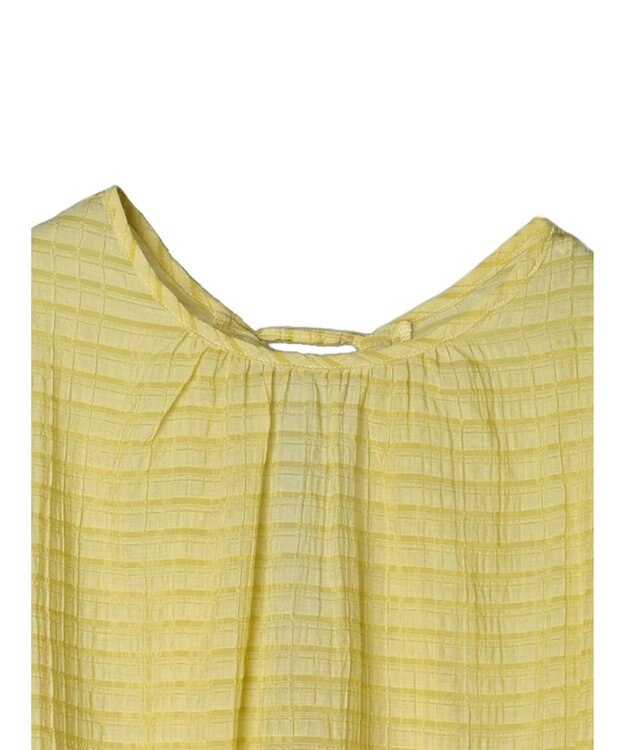Green Parks ・ＥＬＥＮＣＡＲＥ　ＤＵＥ　バックリボンブラウス Yellow