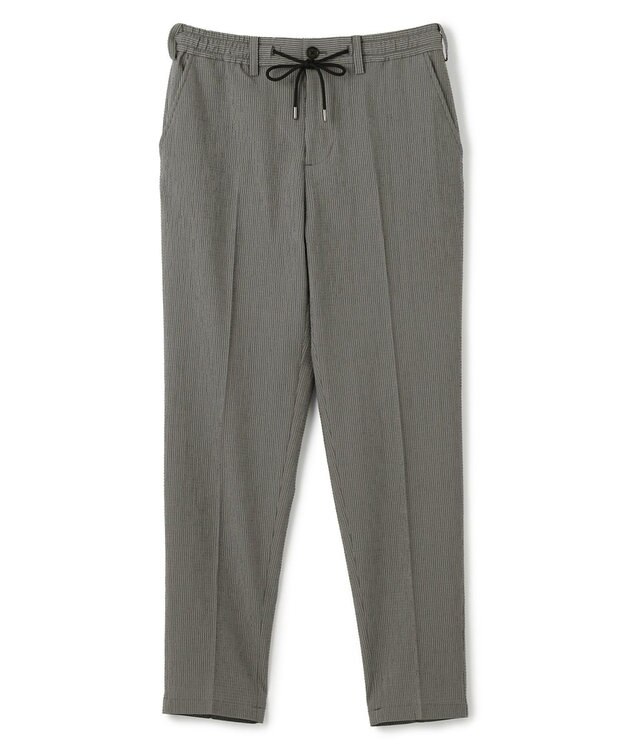 JOSEPH HOMME ＜新色追加＞新素材【通気性/ストレッチ】トリコサッカーストレッチ ドロスト付テーパードパンツ /  PEGG CONVERTIBLE 【新色】グレー系