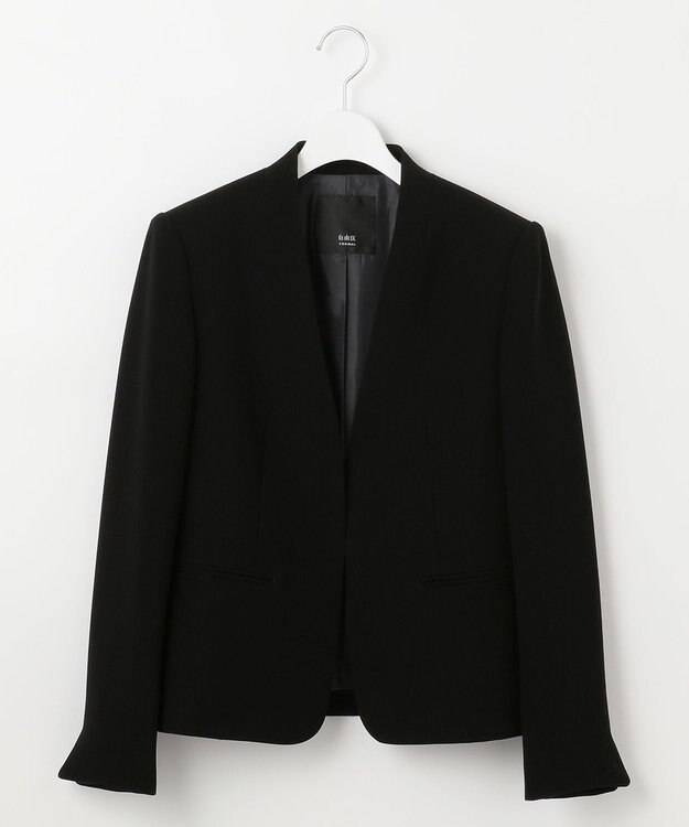 洗える】NOIE15平二重 ジャケット+ワンピース / 自由区 FORMAL