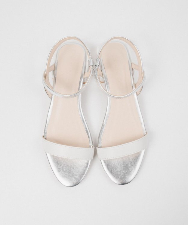 BONTRE 【PRECIEUX JOUET/プレシュウジュエ】オーバーヒールストラップサンダル/014PJ シルバー