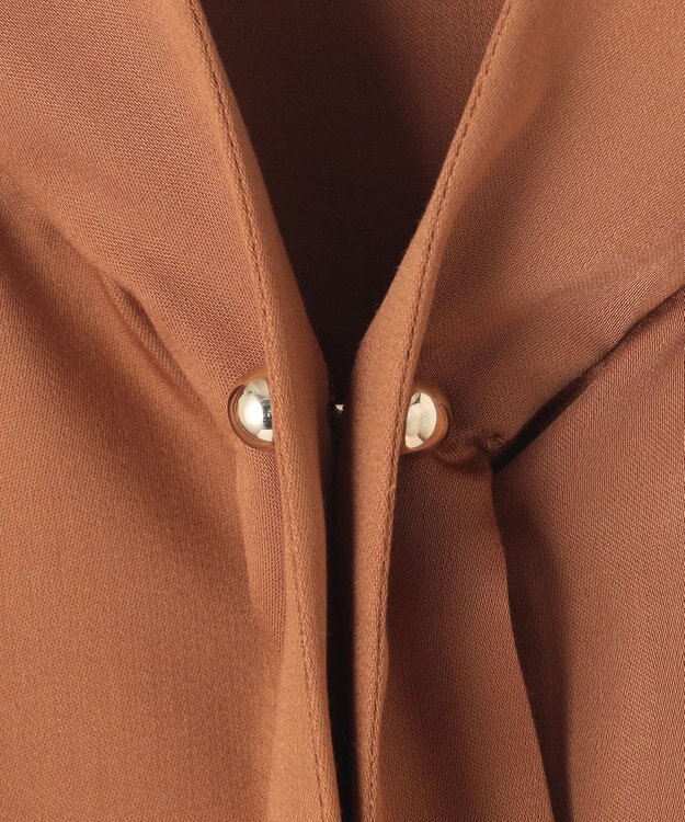 BEIGE， 【S-size】COLIGNY / ボウタイブラウス Camel