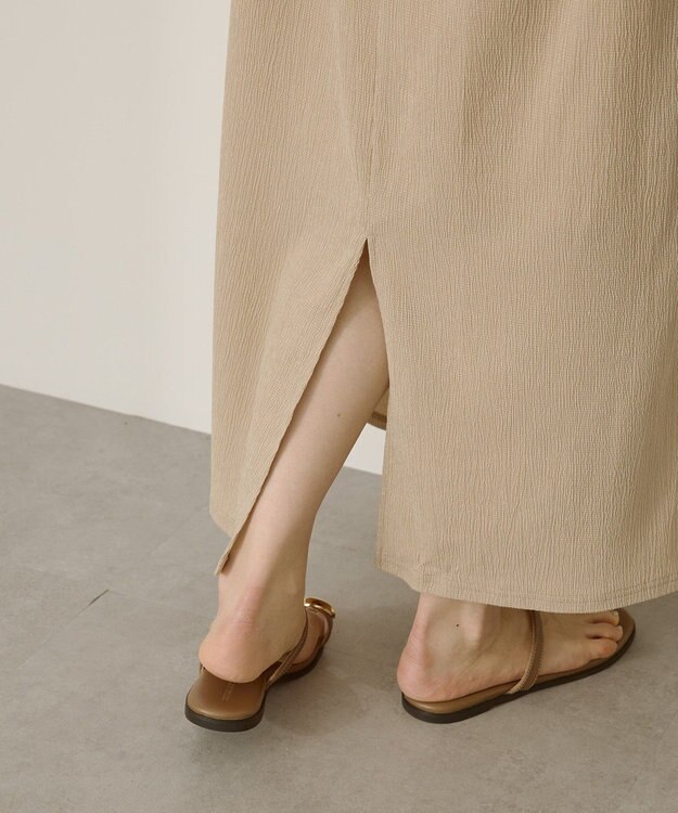 AMERICAN HOLIC バックホールドロストIラインワンピース【WEB限定カラー有り】 Beige