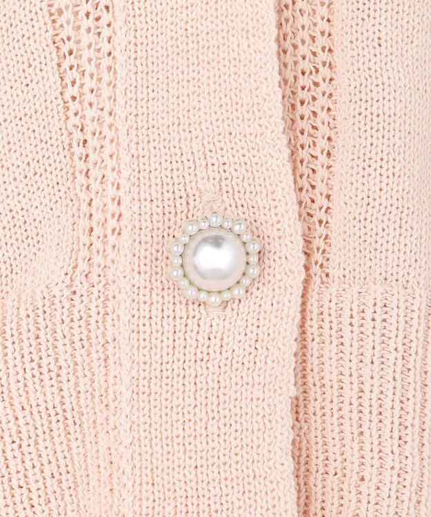 TOCCA SUGAR BITES ニットカーディガン ピンク系