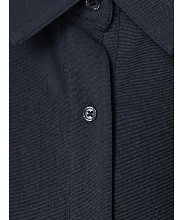 Green Parks armonia．プリーツシャツワンピース Gray