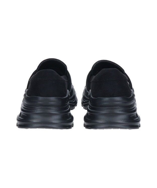 Bridget Birkin 【Round About】ボリュームソールローファー ブラックスウェード