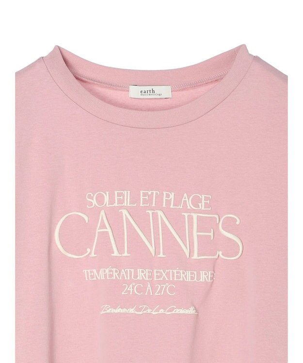 earth music&ecology ＣＡＮＮＥＳ　ショートＴ Pink