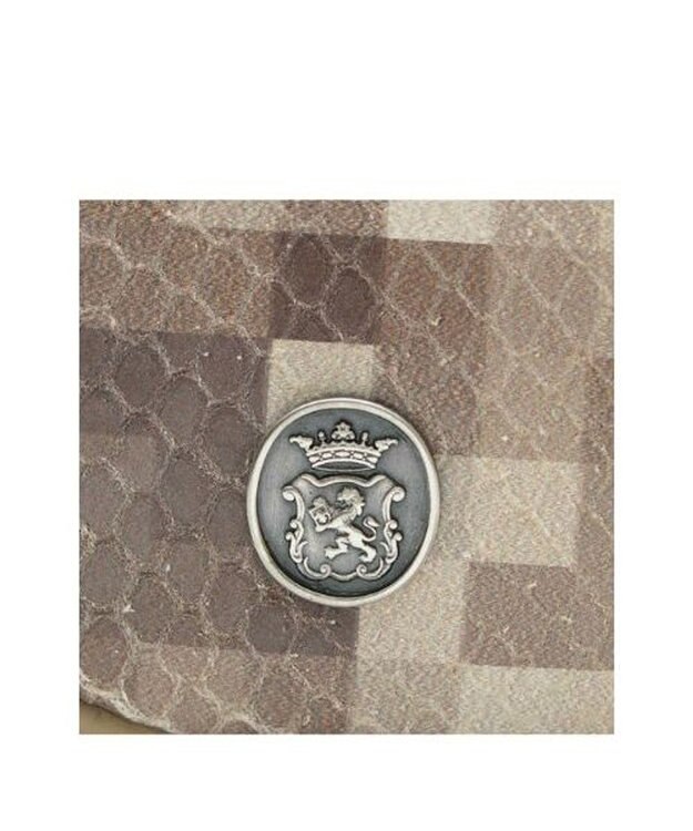 A.D.M.J. 【牛革】スネーク型押し/ミニトート(ショルダーストラップ付) SA