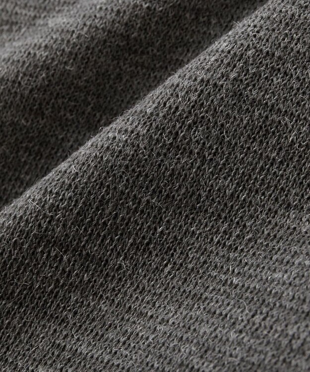 MIKI HOUSE HOT BISCUITS 【90-130cm】ポンチジャージ素材のジャンパースカート グレー