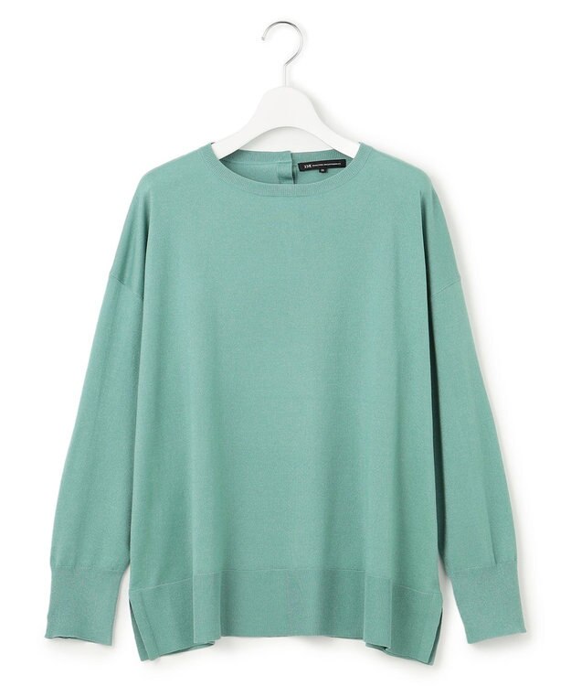 23区 S 【洗える】オータムシャイニー  ニット モスグリーン系