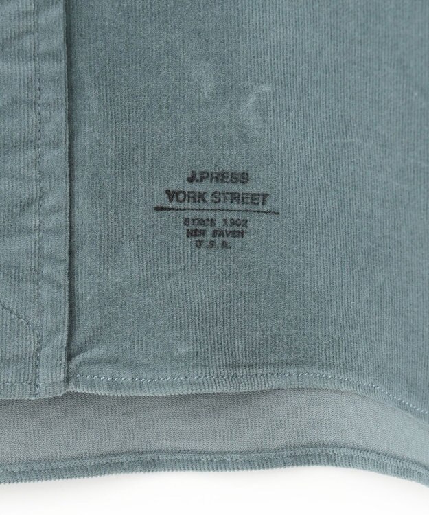 J.PRESS YORK STREET 【UNISEX】シャツコール バンドカラーシャツ ブルー系