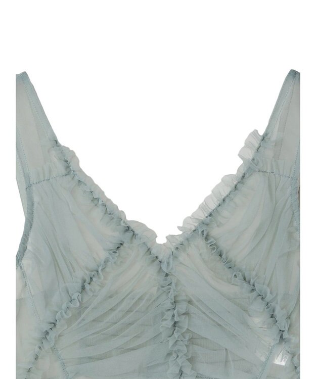 Green Parks ・ＥＬＥＮＣＡＲＥ　ＤＵＥ　フリルチュールビスチェ Green