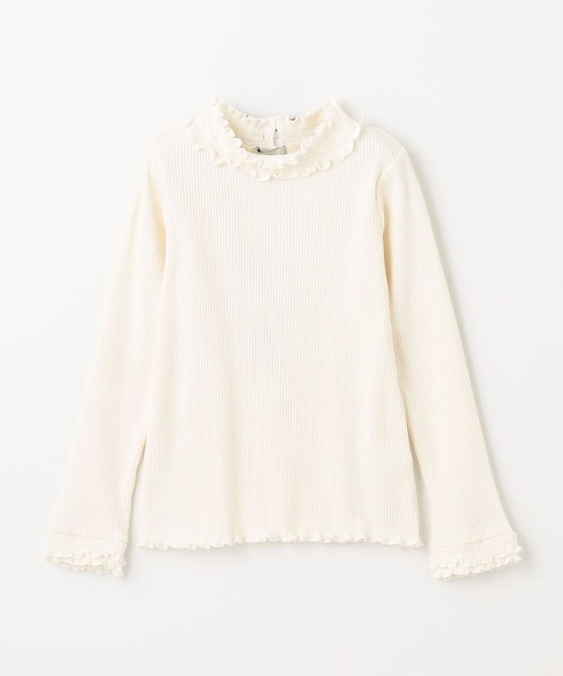 ANY KIDS バックリボン カットソー エクリュ