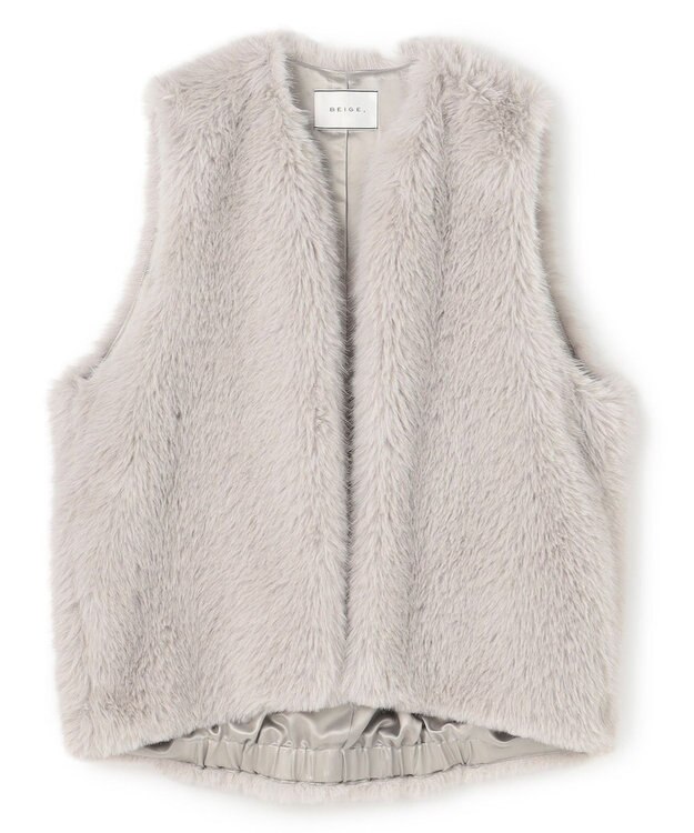BEIGE， BROOK / ロングファージレ L.Gray