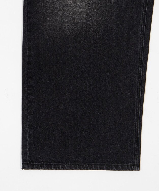 WEGO 【SMLサイズ展開】エクストラバギーデニムパンツ デニムブラックソノタ