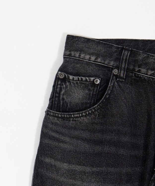 WEGO 【SMLサイズ展開】エクストラバギーデニムパンツ デニムブラックソノタ