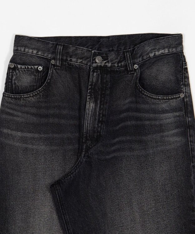 WEGO 【SMLサイズ展開】エクストラバギーデニムパンツ デニムブラックソノタ