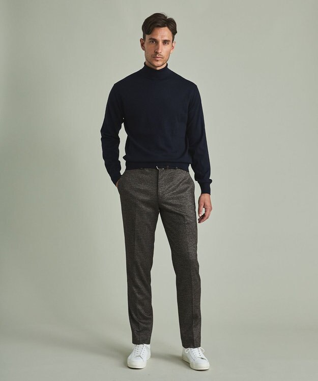 GOTAIRIKU 【セットアップ対応 / AIRY MOVE】Ｔ/Ｗジャージーセットアップ パンツ ダークブラウン系8