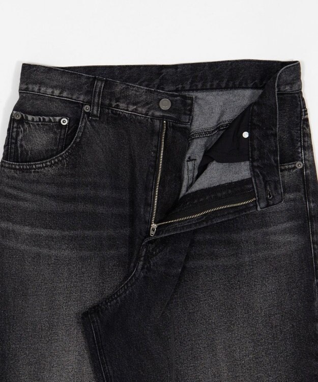 WEGO 【SMLサイズ展開】エクストラバギーデニムパンツ デニムブラックソノタ