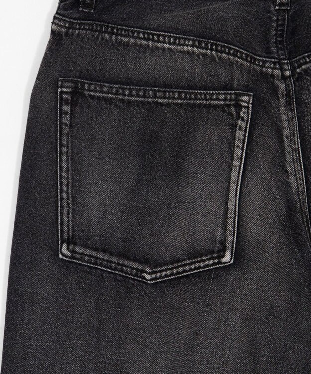 WEGO 【SMLサイズ展開】エクストラバギーデニムパンツ デニムブラックソノタ