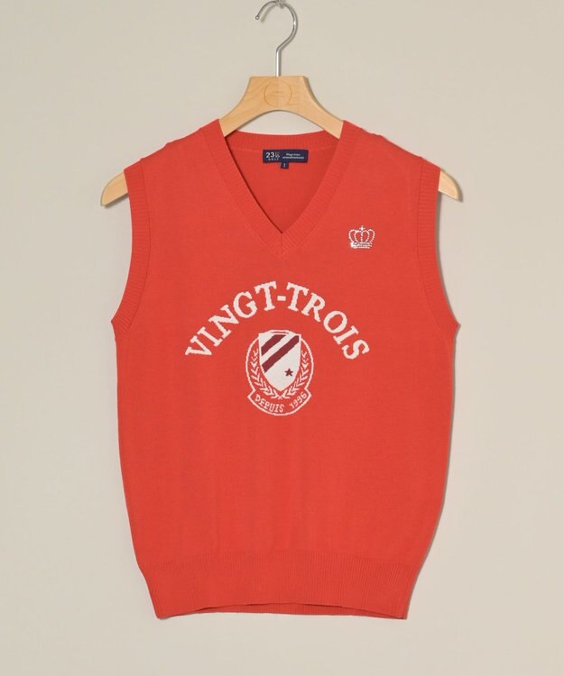 ONWARD Reuse Park 【23区GOLF】ニット秋冬 オレンジ