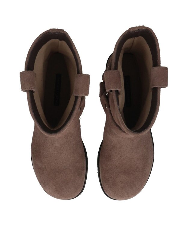 Bridget Birkin 【PARADIS COULEUR】オブリークトウリングエンジニアブーツ オークスウェード