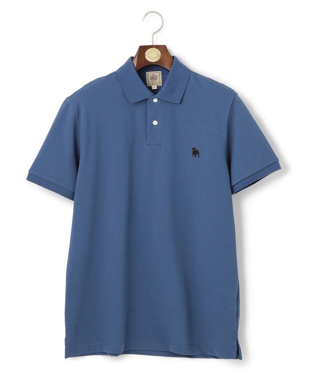 J.PRESS MEN 【大人気】アメリカンコットンンバックブル ポロシャツ ブルー系