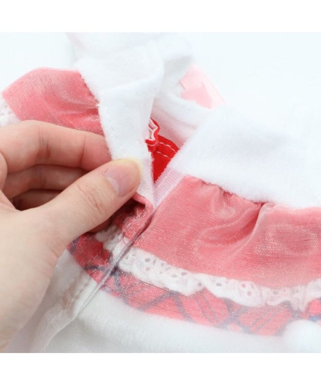 Mother garden マザーガーデン プチマスコット Sサイズ用 着せ替え お洋服 《ケープ＆ワンピース》 ピンク