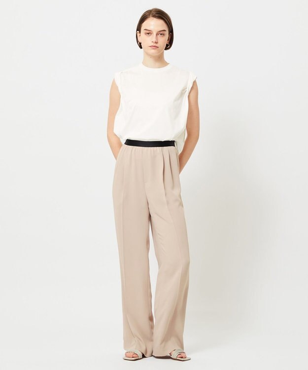 BEIGE， LIONEL / ギャザートップス White