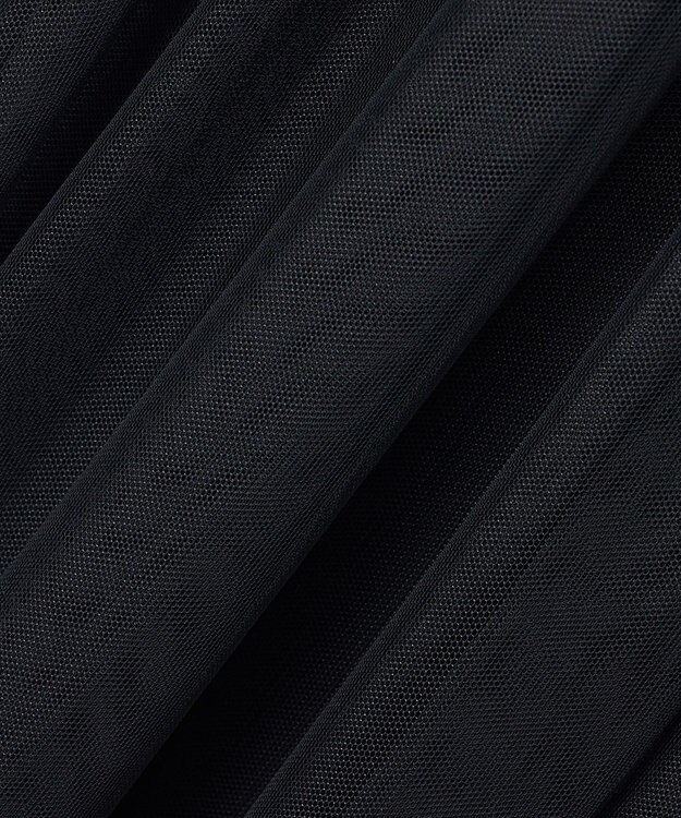 23区 【GOLD LABEL】ソフトチュール ドッキング ワンピース ブラック系