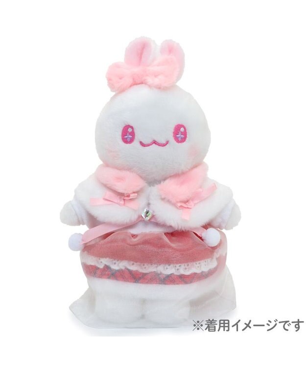 Mother garden マザーガーデン プチマスコット Sサイズ用 着せ替え お洋服 《ケープ＆ワンピース》 ピンク