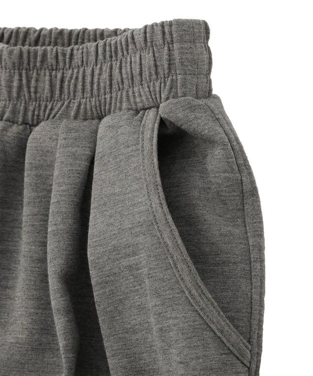 earth music&ecology イージーコクーンパンツ Dark Gray Mixture